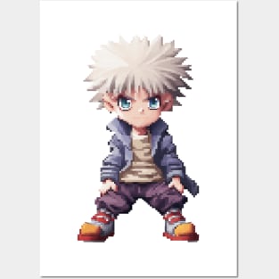 Retro Killua Posters and Art